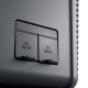 DOMETIC, Portable Advanced freezer car refrigerator for trips, Wiko refrigerator, Black*Gray, capacity 12 L