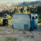 DOMETIC, Portable Advanced freezer car refrigerator for trips, Wiko refrigerator, Cadet Blue, capacity 37 L