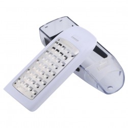 ALSANIDI, Grater, Manual Grater, White, Size 16.4*6.9*5.5 Cm