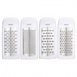 ALSANIDI, Grater, Manual Grater, White, Size 16.4*6.9*5.5 Cm