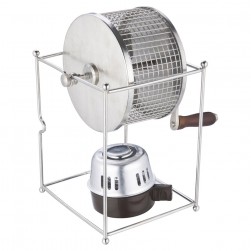 ALSANIDI, Coffee Roaster, Manual Roaster, Silver