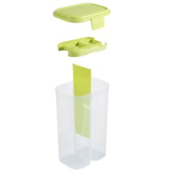 ALSANIDI, Food storage for work, Green, capacity 2.6 L Size 15.1*11.4*24 Cm