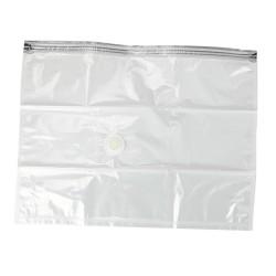 ALSANIDI, Vacuum Suction Travel Storage Bag, Transparent , Size 65*30*50 Cm