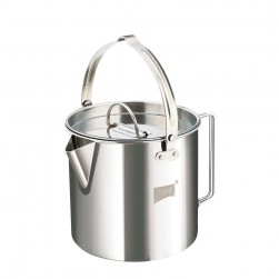 DPT, Stainless steel milk pot, Coffee pot, Silver, capacity 1 L