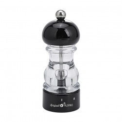 ALSANIDI, Manual pepper Grinder, Spices Grinder, Black, Size 5.7*14.8 Cm