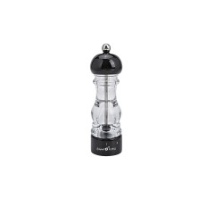 ALSANIDI, Manual pepper Grinder, Spices Grinder, Black, Size 5.7*17.9 Cm