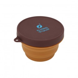 ALSANIDI, Foldable Silicone bowel, Dates bowel, Brown, Size 12 Cm capacity 500 ml