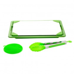 ALSANIDI, Frozen food defrosting kit, Defrost food, Green, Size 23.5*33.5 Cm