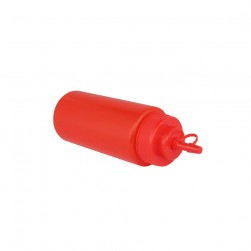 ALSANIDI, Plastic Pancake Bottle, Squeeze Bottles, Red, capacity 350 ml