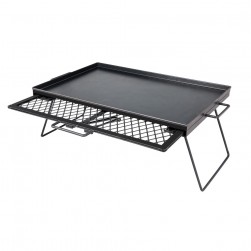 ALSANIDI, Grill pan, Burger Grill Saj, Black, Size 44*69 Cm