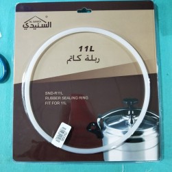 ALSANIDI, Plastic Pressure Cooker Lashes, Presseur Cooker, White, Size 11 L