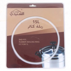 ALSANIDI, Plastic Pressure Cooker Lashes, Presseur Cooker, White, Size 15 L