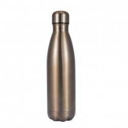 ALSANIDI, Stainless steel hot and cold Liquid Bottle, Sports water Bottle, Silver, capacity 1000 ml