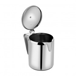 ALSANIDI, Stainless steel milk pot, Coffee pot, Silver, capacity 600 ml