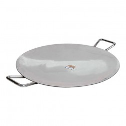 ALSANIDI, Grill pan, Burger Grill Saj, Silver, Size 50 Cm