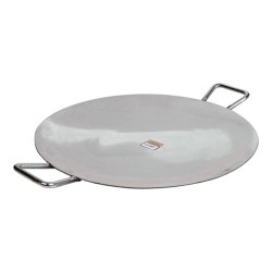 ALSANIDI, Grill pan, Burger Grill Saj, Silver, Size 55 Cm