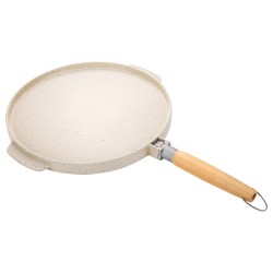 ALSANIDI, Grill pan, Burger Grill Saj, Beige, Size 36 Cm