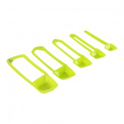 ALSANIDI, Food measuring spoon, Green, Set 5 pcs