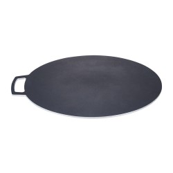 ALSANIDI, Grill pan, Burger Grill Saj, Black, Size 50 Cm