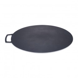 ALSANIDI, Grill pan, Burger Grill Saj, Black, Size 50 Cm