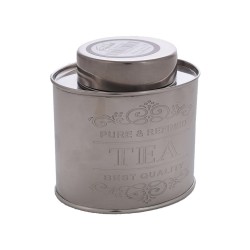 ALSANIDI, Indian Stainless steel Spices storage, Tea, coffee and sugar storage for trips, Silver, Size 10*12.5 Cm