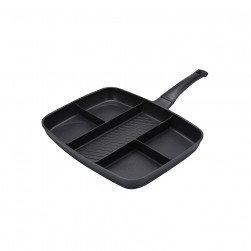 DPT, Cooking pan, Frying pan 
, Black, Size 30*38 Cm