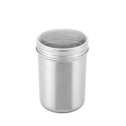 ALSANIDI, Stainless steel Spices storage, Tea, coffee and sugar storage for trips, Silver, Size 6*8.5 Cm