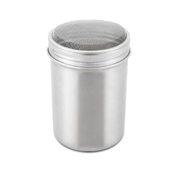 ALSANIDI, Stainless steel Spices storage, Tea, coffee and sugar storage for trips, Silver, Size 8.6*12 Cm