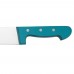 السنيدي، سكين الجزار ستانلس ستيل، سكين مطبخ، تركواز، مقاس 8 انش