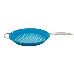 ALSANIDI, Grill pan, Burger Grill Saj, Turquoise, Size 30.5 Cm