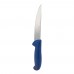 السنيدي، سكين القصاب ستانلس ستيل، سكين مطبخ، ازرق، مقاس 14.5 سم