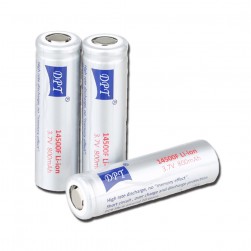 DPT, Rechargeable Flashlight Battery with a Capacity of 800 milliampere-hour, Gray, capacity 800 ml Ampere