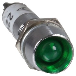 ALSANIDI, Green indicator light bulb for mandi pot power, Multicolored 