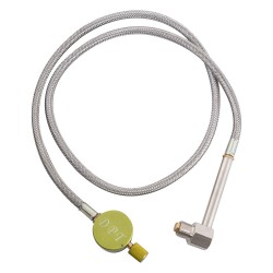 DPT, Circular metal faucet key for gas, Green