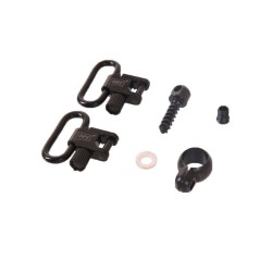 DPT, Gun Belt Lock, Belt tie lock, Black, Set 2 pcs Size 1 inch