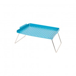 ALSANIDI, Galvanized iron utensiL drying table, Drying Rack, Turquoise, Size 30*45 Cm