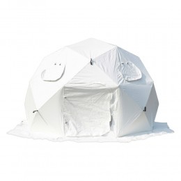 دي بي تي، خيمة عازلة للحرارة، خيمة رحلات، ابيض، مقاس 210*210*170 سم