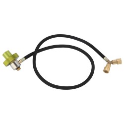 DPT, Dual gas connection, Green, Size 100 Cm