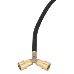 DPT, Dual gas connection, Green, Size 100 Cm