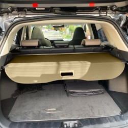 DPT, 2014 RAV4 Car Fiberglass Rear Cabin Cover, Car Trunk Cover, Beige