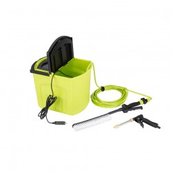 ALSANIDI, Portable High-Pressure Car Wash Kit, Car Exterior Cleaning Kit, Green, capacity 22 L 4-6 Par