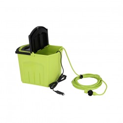 ALSANIDI, Portable High-Pressure Car Wash Kit, Car Exterior Cleaning Kit, Green, capacity 22 L 4-6 Par