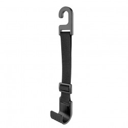 ALSANIDI, Bag Hanger Hook, Bag Hook, Black, Size 3.5*40 Cm