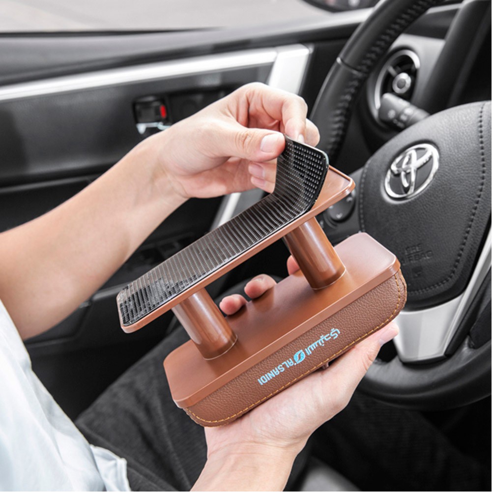 ALSANIDI, Car door arm rest, car Merca, Brown, Size 3.7*7.7*17 Cm