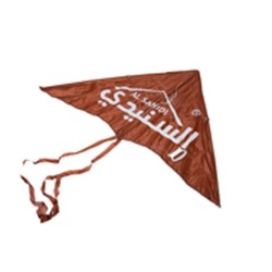 ALSANIDI, Paper Airplane, Brown, Small