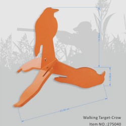 DPT, Exercise Goal, Shooting Target, Orang, Size 20*23 Cm Thickness 6 mm