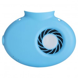 ALSANIDI, Portable Air Fan, Small Fan, Blue