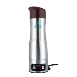 ALSANIDI, Electric Coffee Maker, Electric Heating Cup, Silver, capacity 170 ml