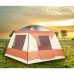 دي بي تي، عمود خيمة الومنيوم قابل للطي، أعمدة مظلة محمولة خفيفة الوزن للتخييم، اسود، مقاس 0.5 بوصة طول 180 سم