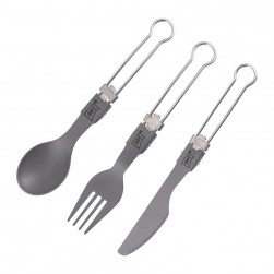 DPT, Trips spoons, Hiking Spoons, Gray, Set 3 pcs